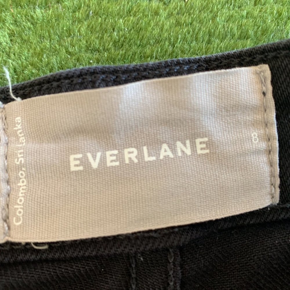 Everlane Straight-Leg Crop (Color: Black, Size: 8, Length: Regular - not Short)